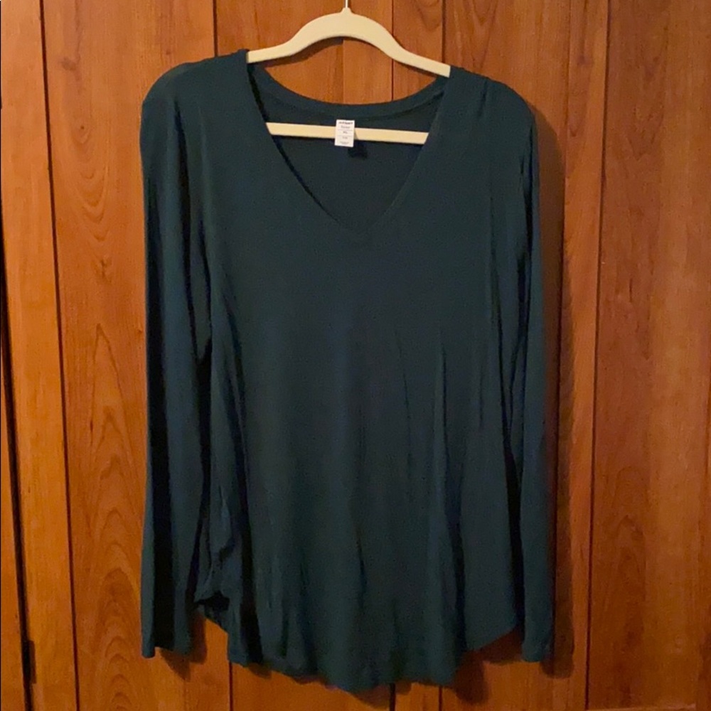Luxe LS Old Navy Tee Teal *brand new*